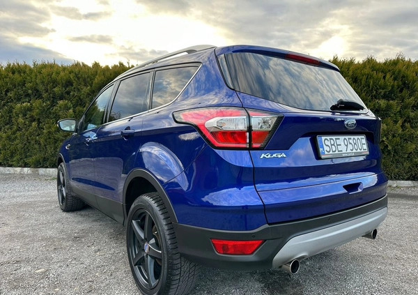 Ford Kuga cena 58000 przebieg: 191000, rok produkcji 2016 z Poręba małe 352